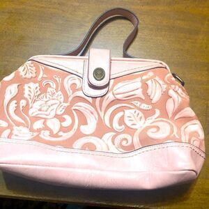 Krona Polaris Satchel. Beautiful floral pattern